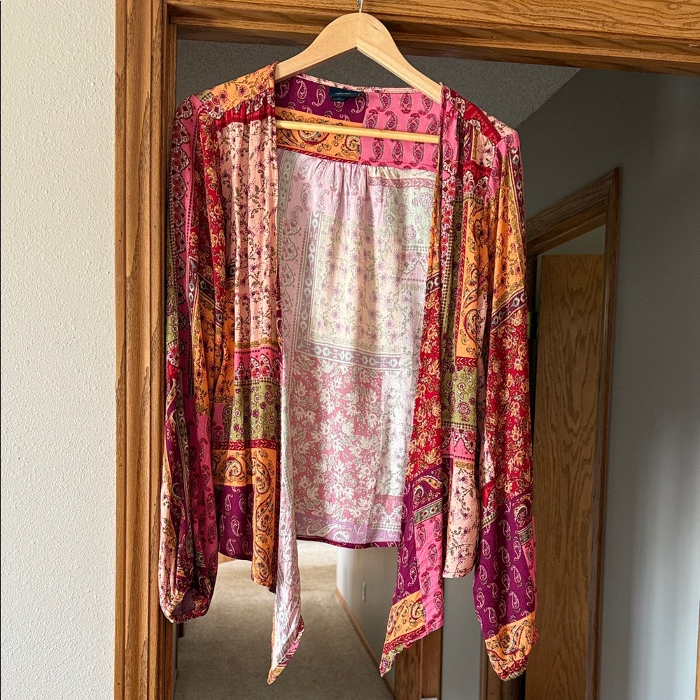 Colorful Bohemian Kimono Cardigan from Buckle Daytrip